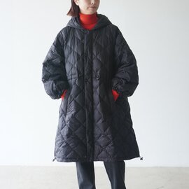 TAION|シティスリーブ ダウンケープ コート アウター CITY SLEEVE DOWN CAPE TAION-106CPCI タイオン