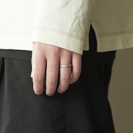 KARAFURU｜結婚指輪　透 -TOU- （甲丸 PT950 ハードプラチナ）