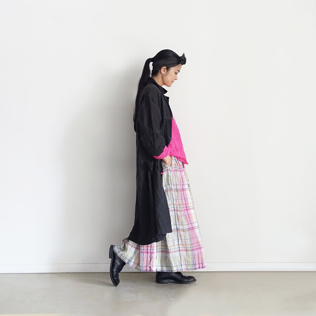 Model 158cm、Pink 着用