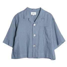 LE GLAZIK｜オープン カラー シャツ ショート丈 羽織 LG-B0258 KLS ル グラジック