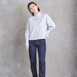 SETTO × キナリノ｜【キナリノ別注】ストライプオッカケシャツ