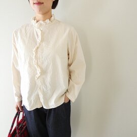 vb フリルデザインコットンブラウス(VB261459)