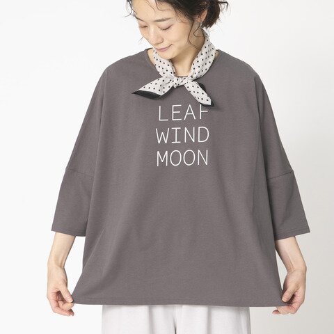 TUTIE.|接触冷感コットン天竺プリントプルオーバー 長袖シャツ PRE SALE