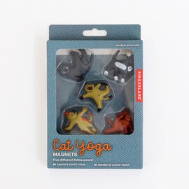 KIKKERLAND｜Cat Yoga Magnets/マグネット ネコ