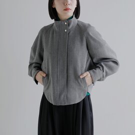 support surface|ウール スタンドカラー ジャケット fkd27a060-tko0237