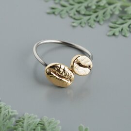 HANDWORK STILLA|コーヒー豆2つリング(45)