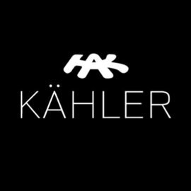 KAHLER｜KAHLER ケーラー ハンマースホイ ベース H13cm ダークグリーン