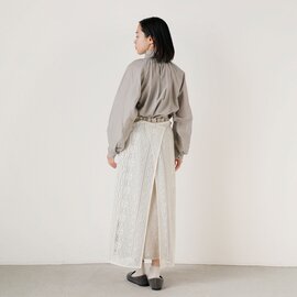 qiri｜ノスタルジック レース スカート “nostalgic lace skirt” 63-01-sk-001-24-1-mn