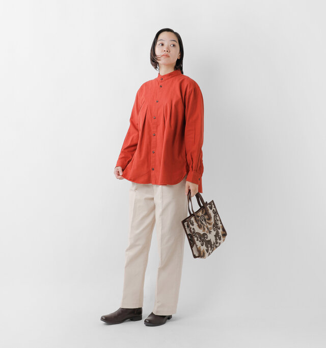 model saku：163cm / 43kg 
color : orange / size : 1