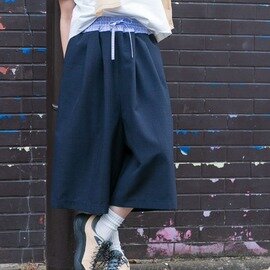EKAL|『UR TECH DRYLUXE』ハイツイストワイドバミューダパンツ