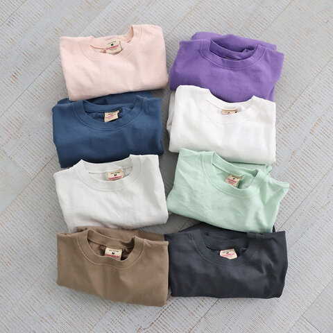 Goodwear|【saro別注】 リブ付き長袖Tee - Special Order