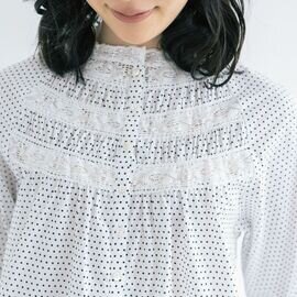PONT DE CHALONS|NEW ラウンドレース ブラウス