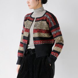 ASEEDONCLOUD|セイヤコウ ジャガード カーディガン “Seiyakou jacquard cardigan” 252807