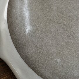 よしざわ窯｜き８０　　ホワイトグレー 森のトナカイ皿