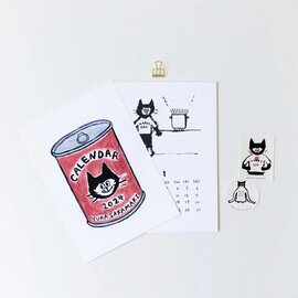 Orné de Feuilles｜坂巻弓華 HAPPY CAT カレンダー 2024