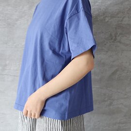 BLUE LAKE MARKET｜アメリカンドライ天竺 バックプリント半袖Tシャツ