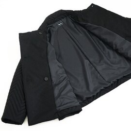 Mochi｜quilted jacket  [black]