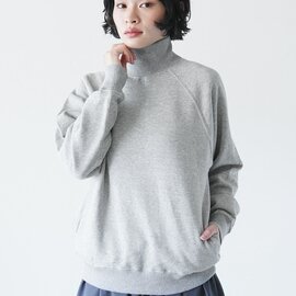 resoglia|ナーズ ハイネック スウェット 裏毛 トップス 長袖 NERDS HIGH NECK SWEAT リソリア