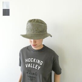 BLUE LAKE MARKET|アメリカンドライ天竺ヘムラウンドプリントTee HOCKING VALLEY(B-521035)ブルーレイクマーケット【メール便対象】