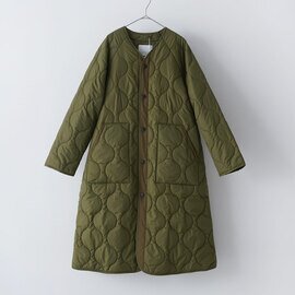 NATURAL LAUNDRY|オニオンキルトライナーロングコート | 7264J-006