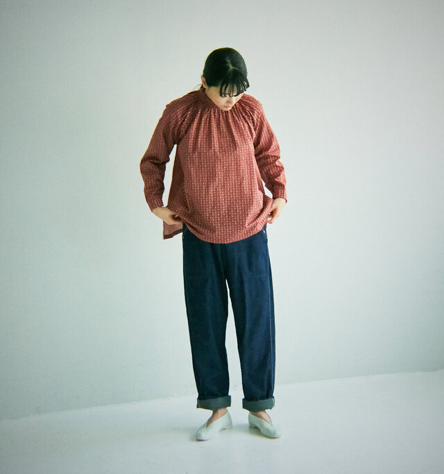 モデル165cm 着用サイズ:0(ORANGE)