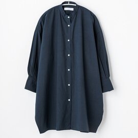 SETTO｜【新作23AW】コットンバンドカラーシャツ