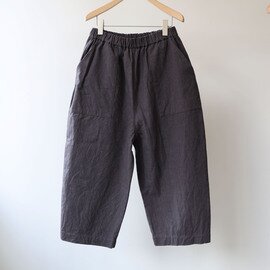 MidiUmi｜cotton linen work pocket pants