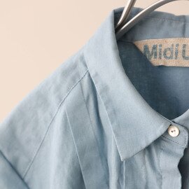 MidiUmi｜tuck short shirt
