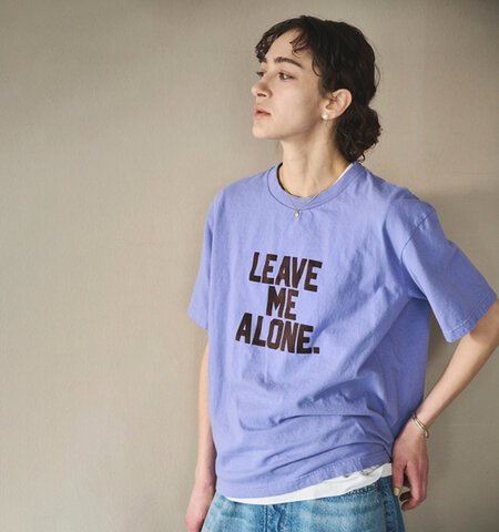 kha:ki|コットン ジャージー ボックス プリント Tシャツ BOX TEE mil26scs3500-1