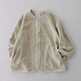 DANTON|フリース カラーレスジャケット