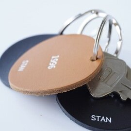 STAN Product｜【第3弾受注】生まれ年ナンバー入り キーホルダー Birth year keyring レザーキーホルダー