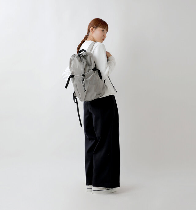 model mayuko：168cm / 55kg 
color : gray / size : one