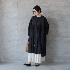 LILOU+LILY|80s VOILE WIDE TUNIC OP チュニックワンピース