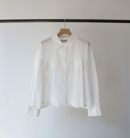 MidiUmi｜cotton linen work shirt