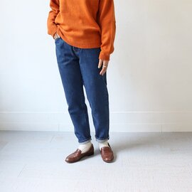 HATSKI|Loose Tapered Denim -Used- Blue HTK-22001-U