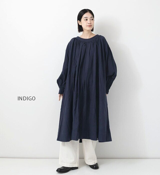 color : INDIGO , model : 162cm