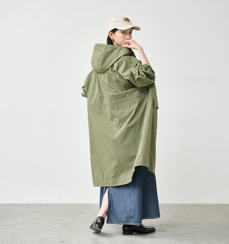 kha:ki|ライトリップストップ フーデッドコート “LIGHT RIP HOODED COAT” mil26hjk3246