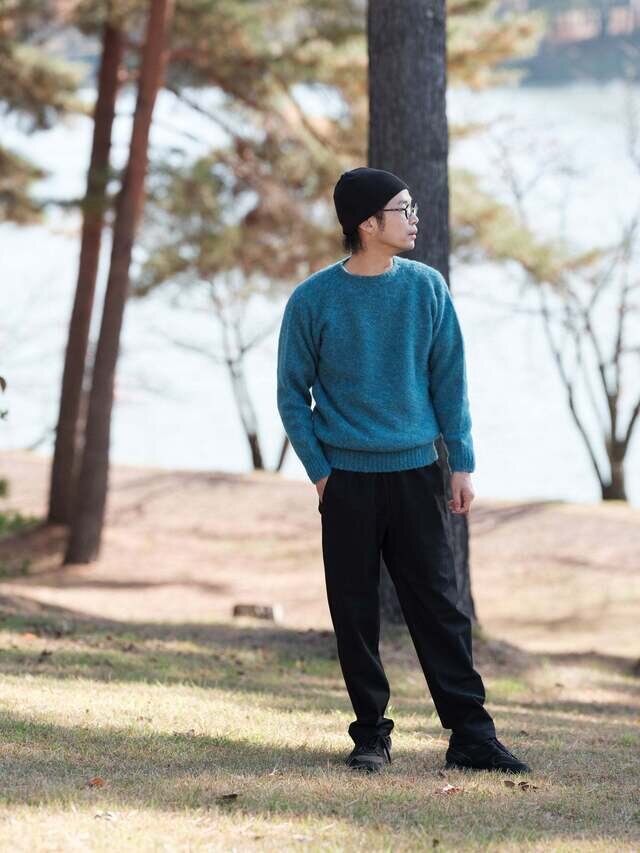 身長176cm Azure Lサイズ着用(ボトムス:TEATORA/GHOST CODE/WALLET PANTS)