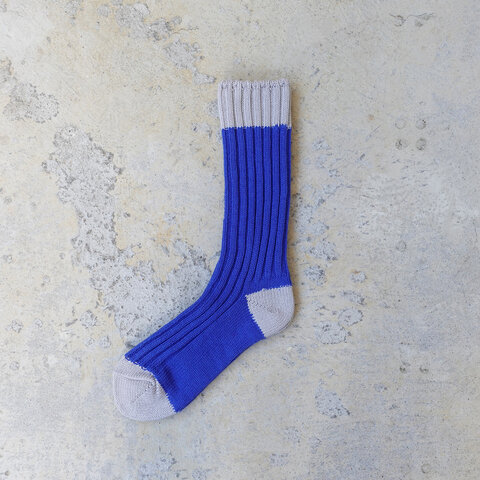 Loiter｜Organic Cotton Two Tone Socks