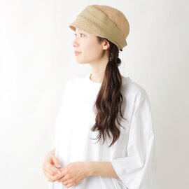 mature ha.｜ジュートスカーフキャップ“jute scarf cap” マチュアーハ  帽子 mjt-036-yo