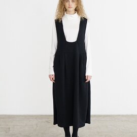 Mochi｜sweat jumper skirt [black]
