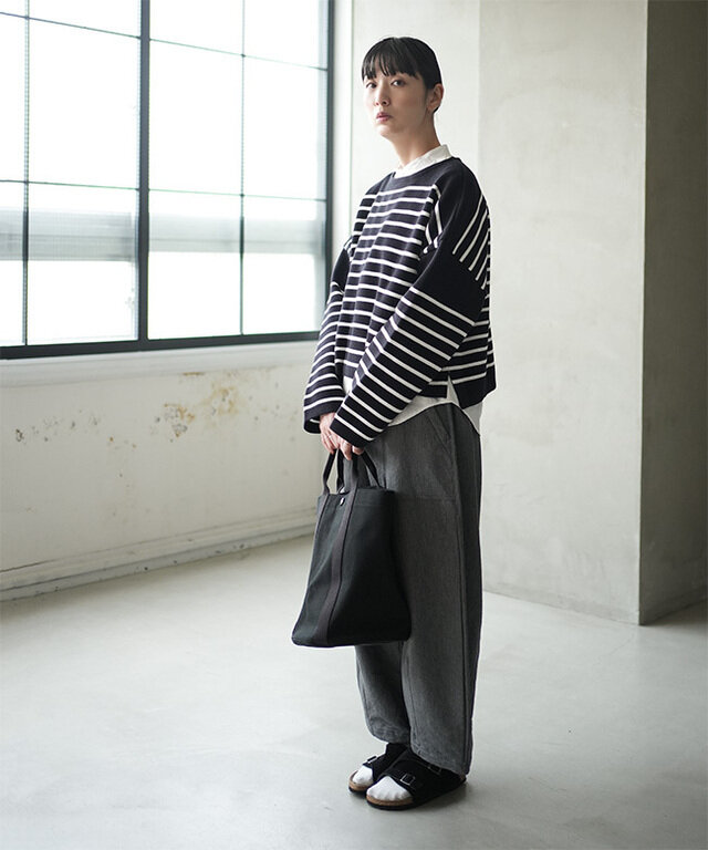 身長:165cm / カラー:03 グレー/着用サイズ:one size