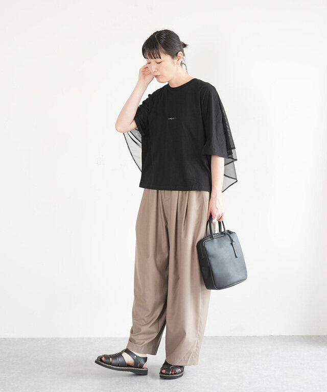 身長:165cm / 24 BLACK / サイズ:F