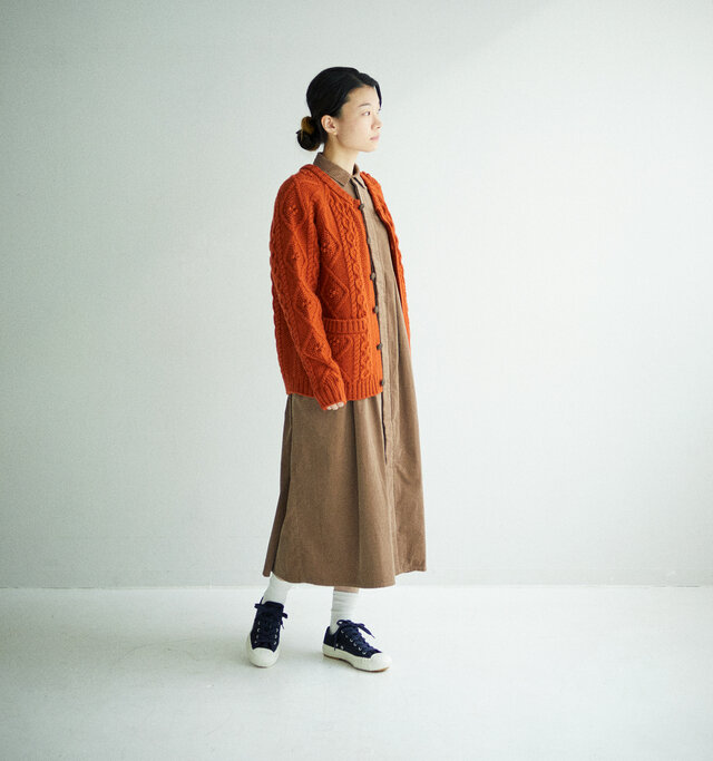 モデル161cm 着用サイズ:0(BROWN)