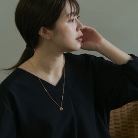 LISRIQUE｜outline necklace ルチルクォーツ