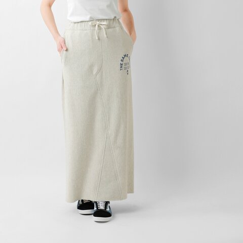 Healthknit|コットン ミックス 裏毛 スウェット スカート hr25s-l208-tr