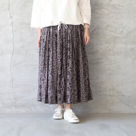 Soi-e｜花柄ギャザースカート