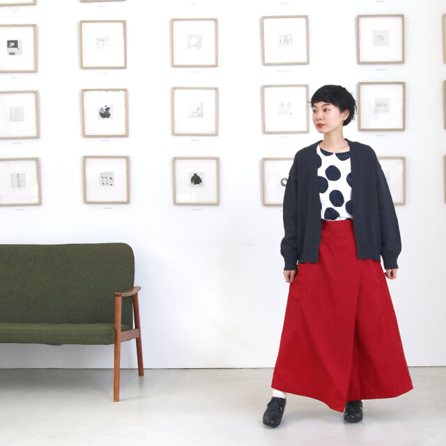 モデル|身長158cm 着用カラー navy