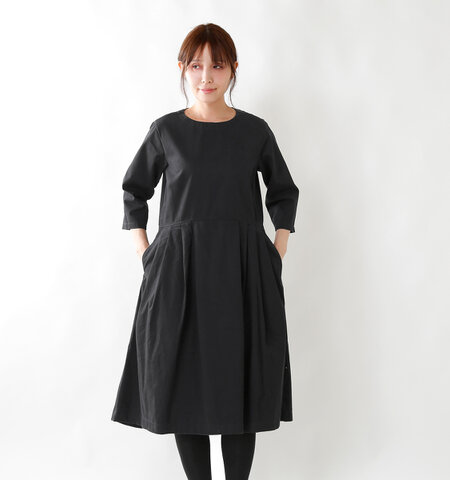 GRANDMA MAMA DAUGHTER|テールカットコットンタックワンピース ge831561-yn