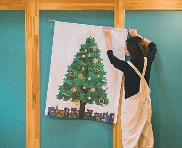 nunocoto｜クリスマスツリータペストリー（小）　ユ・スジ